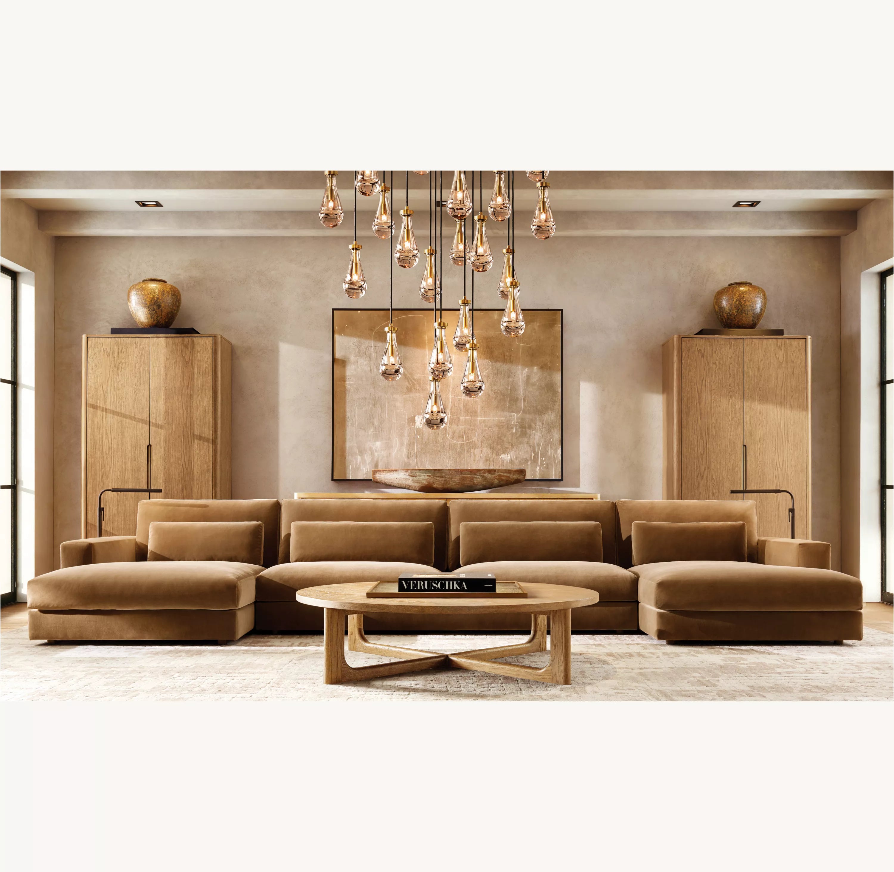 Rain Round Chandelier 18", 36", 47", 60"